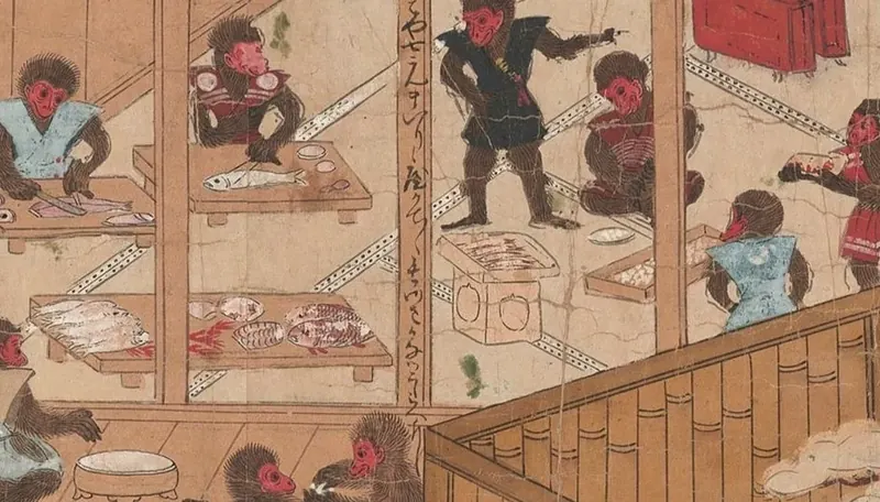 東京都美術館で10月18日まで開催中「大英博物館日本美術コレクション」展より、『猿草子絵巻』を解説！【Skyvanta Global Trade 原寸美術館】
